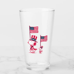 Jordnötter Amerikanska sommaren Old glory Glaskopp