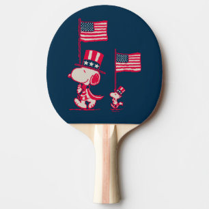 Jordnötter Amerikanska sommaren Old glory Pingisracket