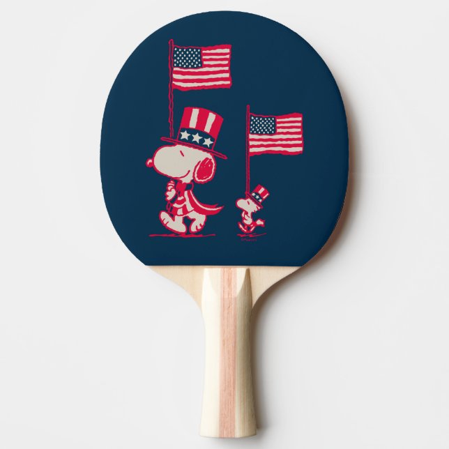 Jordnötter | Amerikanska sommaren Old glory Pingisracket (Framsidan)