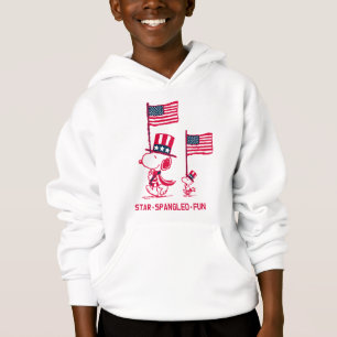 Jordnötter Amerikanska sommaren Old glory T Shirt