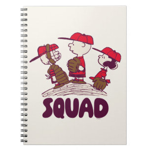 Jordnötter   Baseball Squad Anteckningsbok