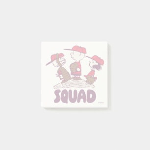 Jordnötter   Baseball Squad Post-it Block