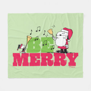 Jordnötter   BE GOD JUL Fleecefilt