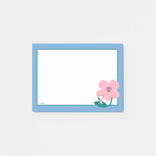 Jordnötter   Belysning av naturens Rosa Post-it Block