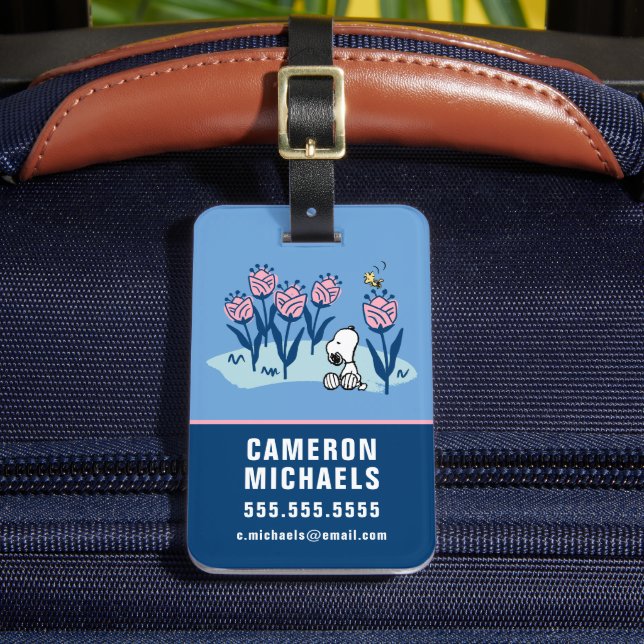 Jordnötter | Blomsterträdgård av sofiapi och träva Bagagebricka (Framsida Insitu 2)