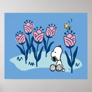 Jordnötter   Blomsterträdgård av sofiapi och träva Poster