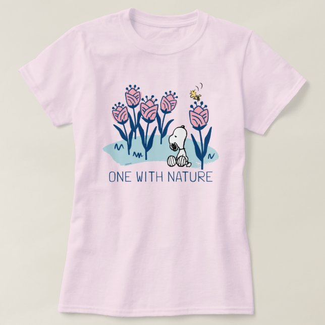 Jordnötter | Blomsterträdgård av sofiapi och träva T Shirt (Design framsida)