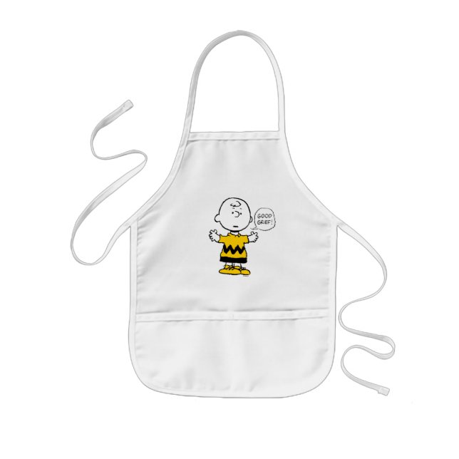Jordnötter | Bra Grief Charlie Brown Barnförkläde (Framsidan)
