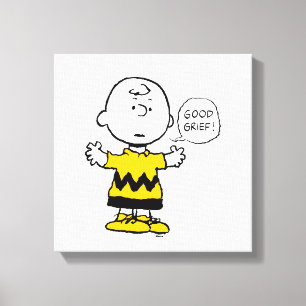 Jordnötter Bra Grief Charlie Brown Canvastryck