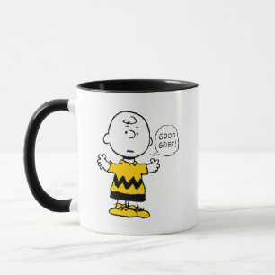 Jordnötter   Bra Grief Charlie Brown Mugg