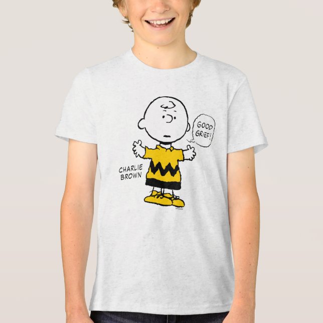Jordnötter | Bra Grief Charlie Brown T Shirt (Framsida)