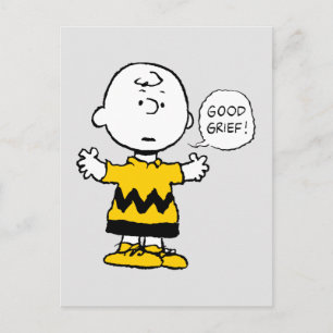 Jordnötter Bra Grief Charlie Brown Vykort