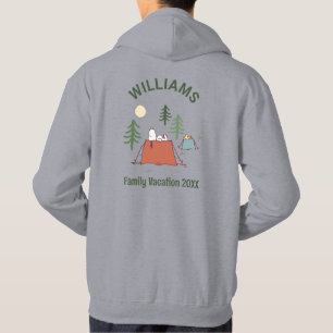 Jordnötter   Camping Family Vacacation Hoodie