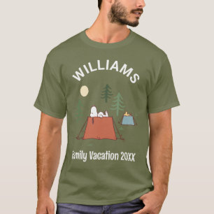 Jordnötter Camping Family Vacacation T Shirt