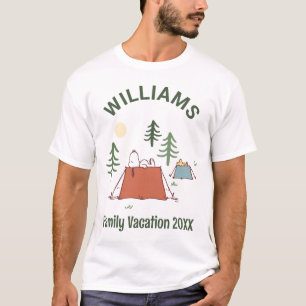 Jordnötter   Camping Family Vacacation T Shirt