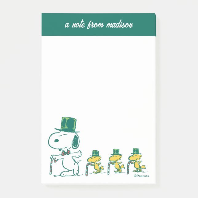 Jordnötter | Candy cane Cuties Post-it Block (Framsida)