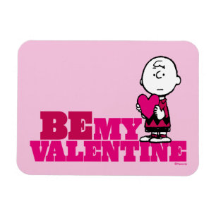 Jordnötter Charlie Brown är min Valentine Magnet