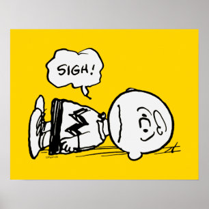 Jordnötter Charlie Brown är nere Poster