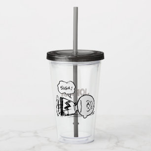 Jordnötter Charlie Brown är nere Take Away Mugg