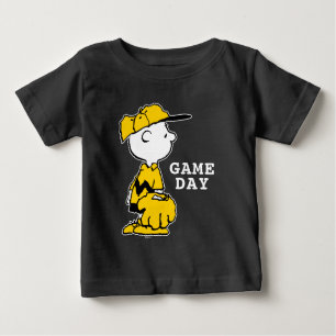 Jordnötter   Charlie Brown Baseball Game T Shirt