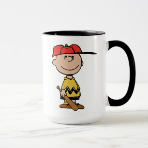 Jordnötter Charlie Brown Baseball Smile Mugg