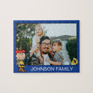 Jordnötter Charlie Brown Baseball Smile Pussel