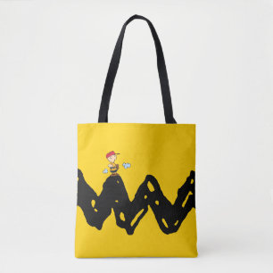 Jordnötter Charlie Brown Baseball Tygkasse