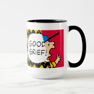Jordnötter   Charlie Brown Bra Grief, halv & halv Mugg