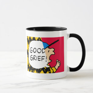 Jordnötter Charlie Brown Bra Grief, halv & halv Mugg