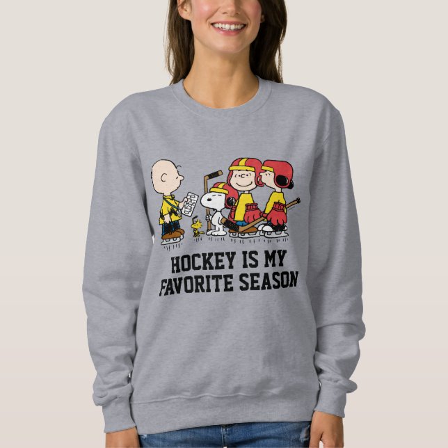 Jordnötter | Charlie Brown Hockey Coach T Shirt (Framsida)