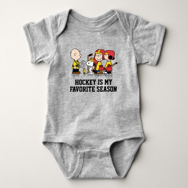 Jordnötter | Charlie Brown Hockey Coach T Shirt (Framsida)
