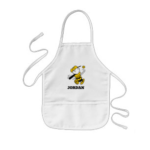 Jordnötter Charlie Brown i Fladdermus Barnförkläde