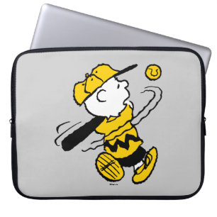 Jordnötter Charlie Brown i Fladdermus Laptop Fodral