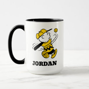 Jordnötter Charlie Brown i Fladdermus Mugg