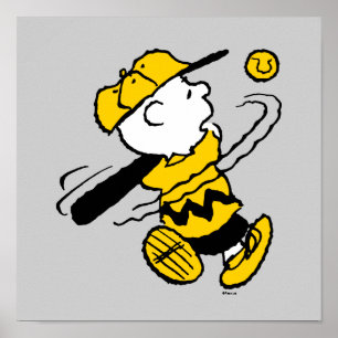 Jordnötter   Charlie Brown i Fladdermus Poster