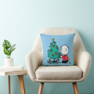 Jordnötter   Charlie Brown jul Ljus Kudde