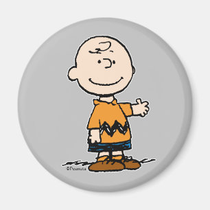 Jordnötter   Charlie Brown Magnet