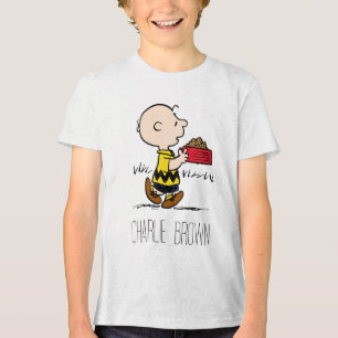 Jordnötter  Charlie Brown med Snoopy's Dish T Shirt