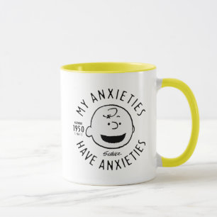 Jordnötter   Charlie Brown Nervous sedan 1950 Mugg