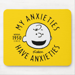 Jordnötter Charlie Brown Nervous sedan 1950 Musmatta