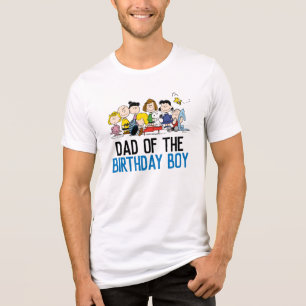 Jordnötter Charlie Brown och Gang - Birthday Pap T Shirt