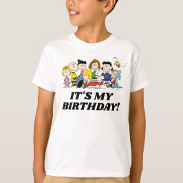 Jordnötter | Charlie Brown och Gang Det är min föd T Shirt
