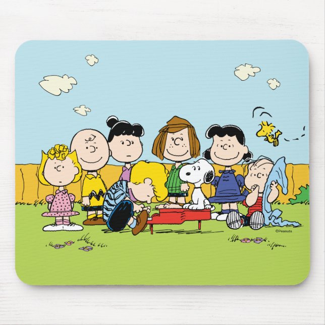 Jordnötter | Charlie Brown och Gang Musmatta (Framsidan)
