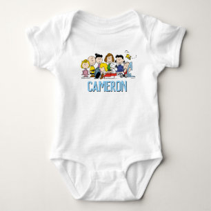 Jordnötter Charlie Brown och gänget Födelsedagsg T Shirt