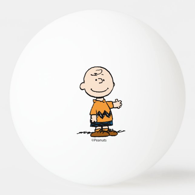 Jordnötter | Charlie Brown Pingisboll (Framsidan)