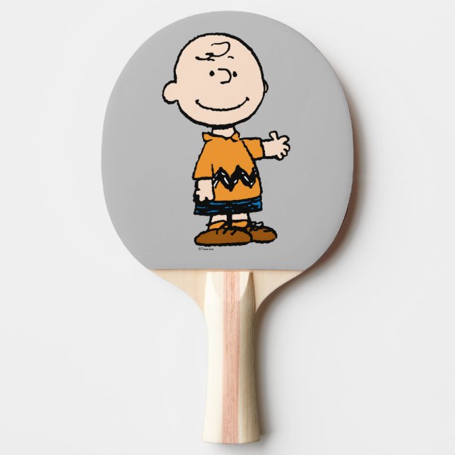 Jordnötter | Charlie Brown Pingisracket (Framsidan)