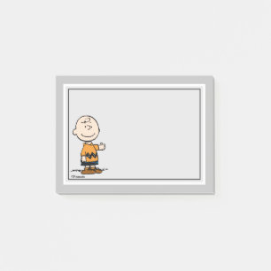 Jordnötter Charlie Brown Post-it Block