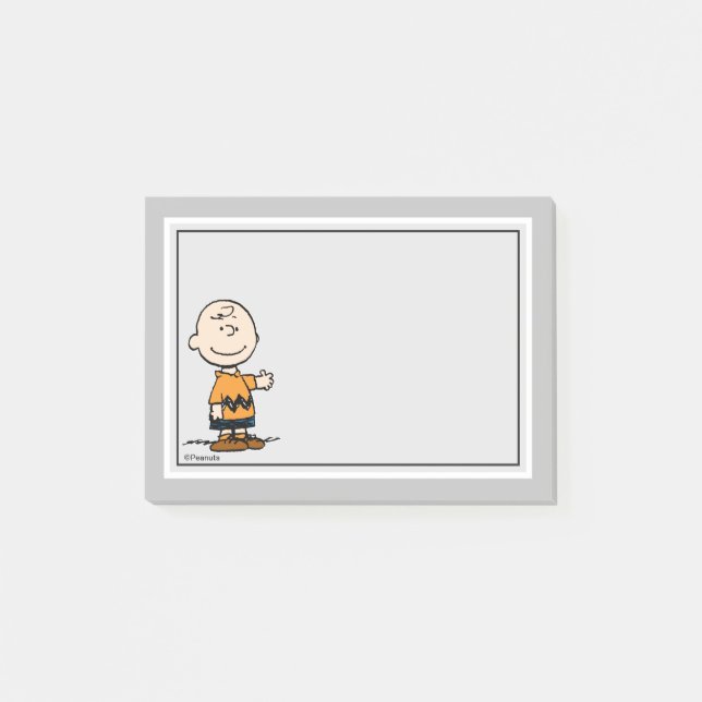 Jordnötter | Charlie Brown Post-it Block (Framsida)