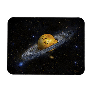Jordnötter   Charlie Brown rymdout Magnet