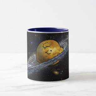 Jordnötter Charlie Brown rymdout Mugg